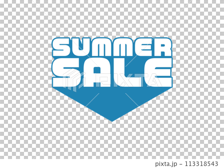 サマー　セール　広告素材 113318543