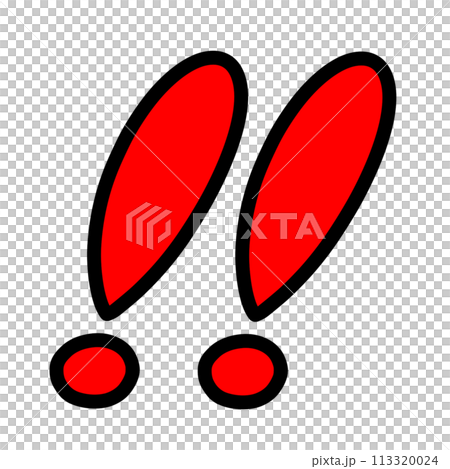 Double exclamation mark 113320024