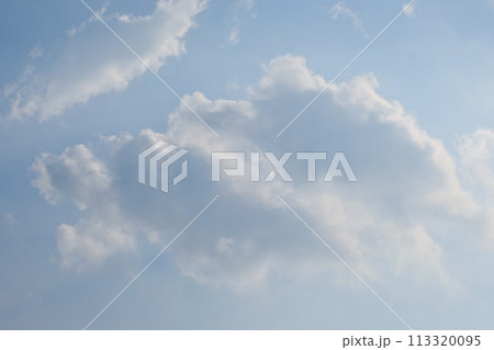 beautiful blue sky and cloud with golden ray sunrise in the morning, natural background beautiful blue sky and cloud with golden ray sunrise in the morning, natural background 113320095