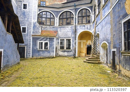 State castle Buchlov. The first building of the castle dates back to the 13th century. Region South Moravia, Czech Republic State castle Buchlov. The first building of the castle dates back to the 13th century. Region South Moravia, Czech Republic 113320397