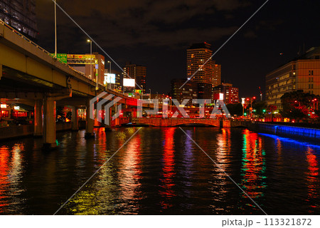 大阪 中之島の夜景 大阪 中之島の夜景 113321872