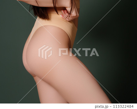 Body Shaping Spa And Slimming. Closeup cropped of 113322484