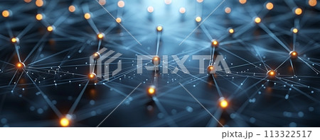 Information technology representing the futuristic big data. Information technology representing the futuristic big data. 113322517