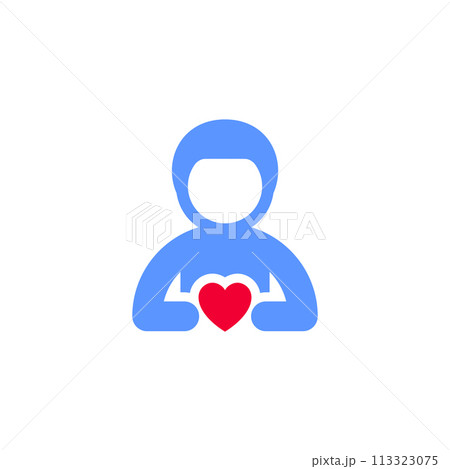 User pic icon, admin symbol 113323075