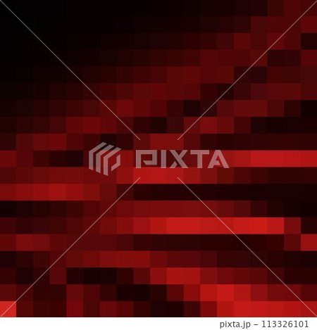 Red pixel background. Layout for advertising. Cover for magazine background. Presentation template. eps 10 113326101