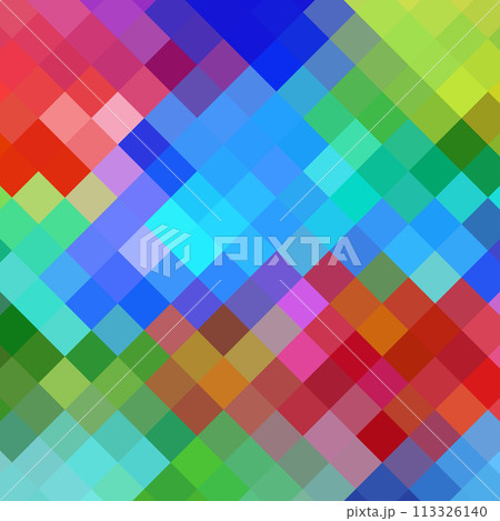 Pixel colored background. Abstract vector illustration. eps 10 113326140