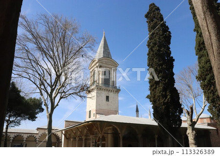 トプカプ宮殿の正義の塔　世界遺産　イスタンブール　トルコ 113326389