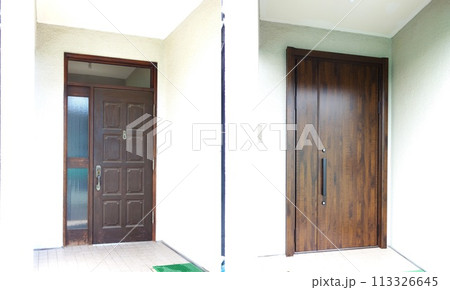玄関ドアリフォーム前後 玄関ドアリフォーム前後 113326645