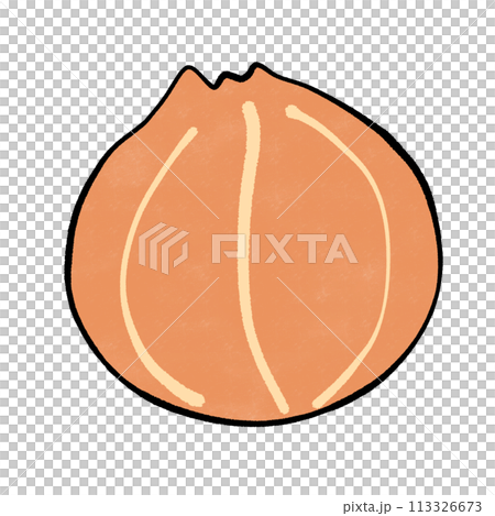玉葱のイラスト 113326673