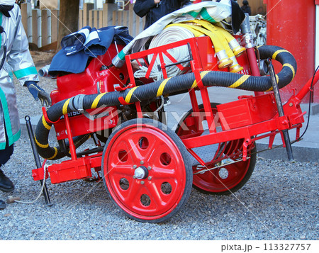 手押し放水車 手押し放水車 113327757