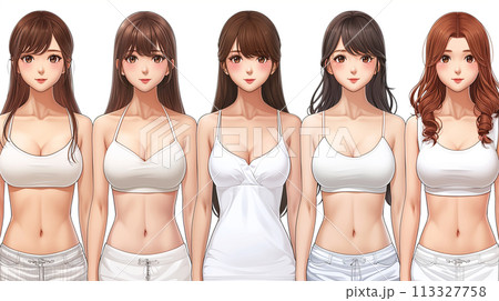 オーダーメードクローン彼女の宣伝用画像：お好みに合わせて微調整可能