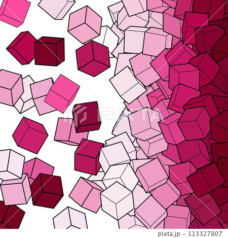 Pink geometric background. Template for presentation, advertising, banner. eps 10 Pink geometric background. Template for presentation, advertising, banner. eps 10 113327807