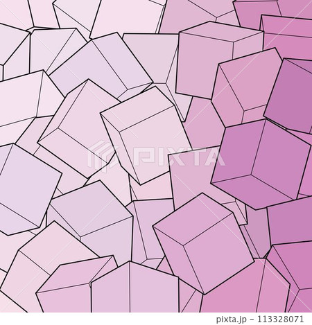 Purple background from cubes. Background template. eps 10 Purple background from cubes. Background template. eps 10 113328071
