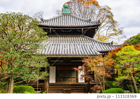 京都市左京区　東山　住連山安楽寺　本堂 113328369