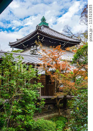 京都市左京区　東山　住連山安楽寺　本堂 113328385