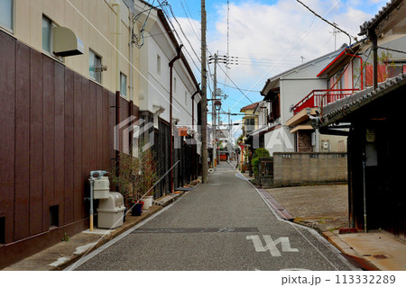 富田林市寺内町　旧家　街並み 113332289