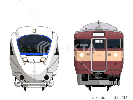 佐賀の列車No.1_885系 / 415系100番台 113332322