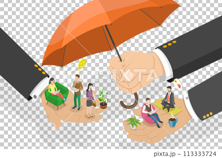 3D Isometric Flat Conceptual Illustration of Employee Care and Labor Support 3D Isometric Flat Conceptual Illustration of Employee Care and Labor Support 113333724