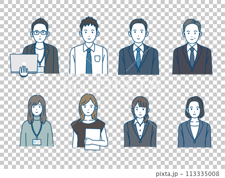 商人、自由工作者的插圖 113335008