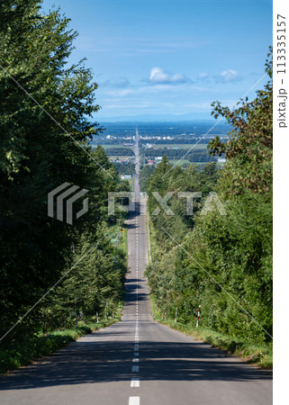 北海道/ ライダー聖地 絶景ルート「天に続く道」 113335157