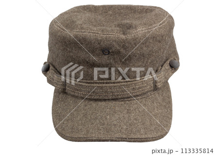 vintage army winter uniform cap vintage army winter uniform cap 113335814