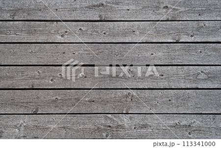 Old gray wooden board background Old gray wooden board background 113341000