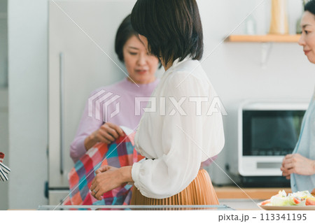 a forty-something woman a forty-something woman 113341195