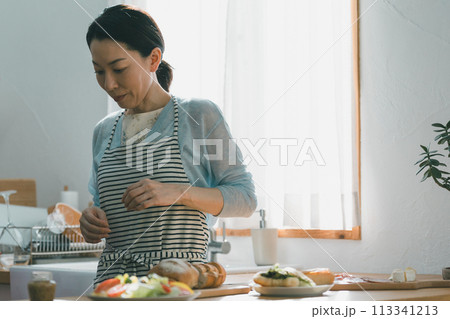 a forty-something woman 113341213