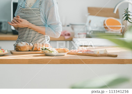 a forty-something woman a forty-something woman 113341256