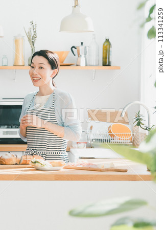 a forty-something woman 113341259