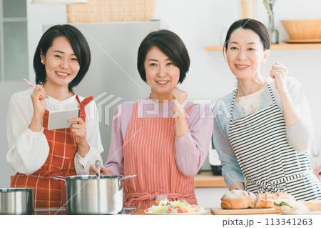 a forty-something woman a forty-something woman 113341263