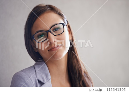 Professional, woman and portrait of financial advisor in office with advice for business and development. Corporate, person and consultant with confidence, pride or working in finance on mockup space Professional, woman and portrait of financial advisor in office with advice for business and development. Corporate, person and consultant with confidence, pride or working in finance on mockup space 113341595