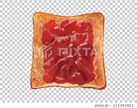 ジャムトースト(ストロベリー) ジャムトースト(ストロベリー) 113342921