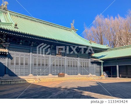 湯島聖堂 大成殿 東京都文京区 晴天 伊東忠太設計 湯島聖堂 大成殿 東京都文京区 晴天 伊東忠太設計 113343424