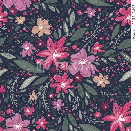 Flowers in blossom, flourishing plants daisies Flowers in blossom, flourishing plants daisies 113343807