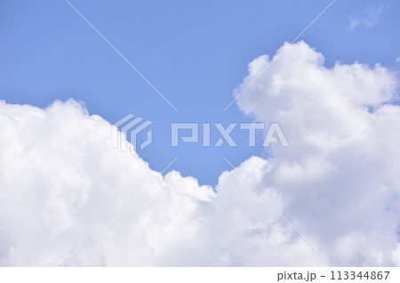 青空と雲 青空と雲 113344867