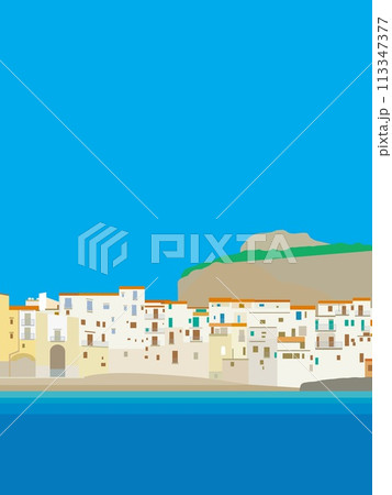 チェファル― cefalu シチリア sicilia イタリア italia チェファル― cefalu シチリア sicilia イタリア italia 113347377