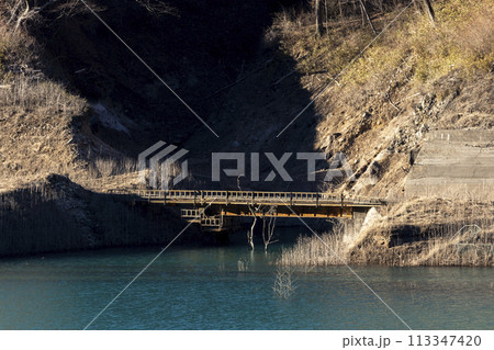 八ッ場ダムに沈んだ線路11 113347420