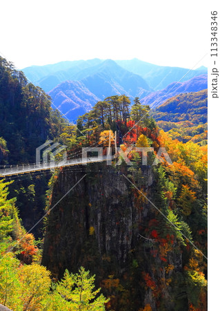瀬戸合峡の紅葉 瀬戸合峡の紅葉 113348346