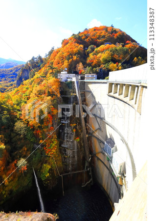 瀬戸合峡の紅葉 瀬戸合峡の紅葉 113348387
