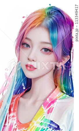 レインボーガール 113349417