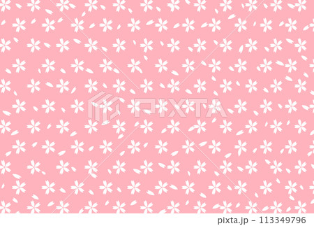 和柄　文様　パターン　背景 113349796
