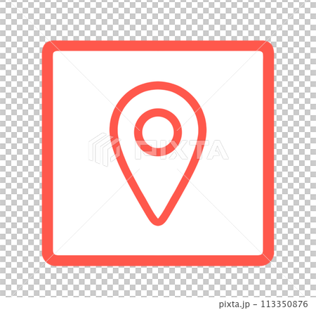 simple red map mark simple red map mark 113350876
