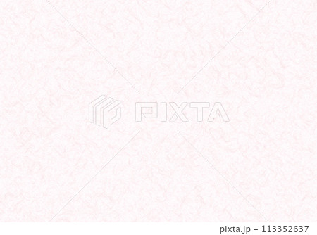 和紙テクスチャ・伝統色・薄桜 113352637