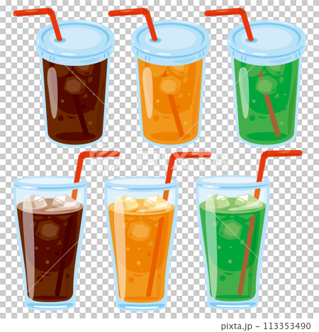 ソフトドリンクセット 113353490