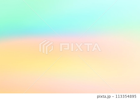 カラフルでメルヘンチックなライン背景 113354895