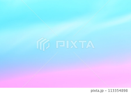 カラフルでメルヘンチックなライン背景 カラフルでメルヘンチックなライン背景 113354898