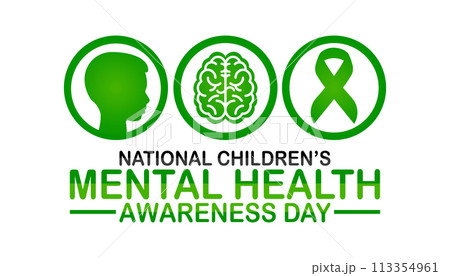 National Children's Mental Health Awareness Day, background National Children's Mental Health Awareness Day, background 113354961