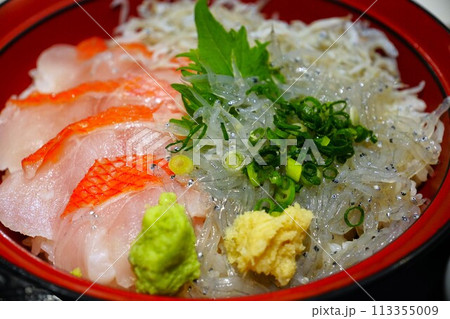 おいしい海鮮丼（生しらす） 113355009