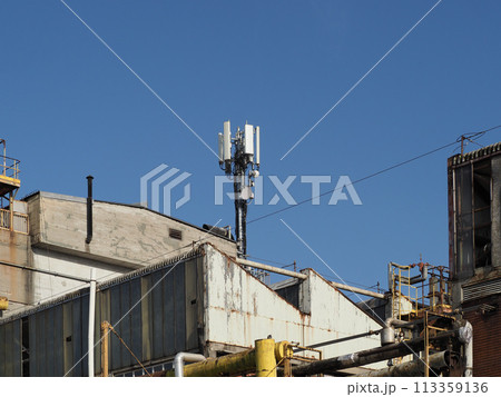 abandoned factory ruins abandoned factory ruins 113359136